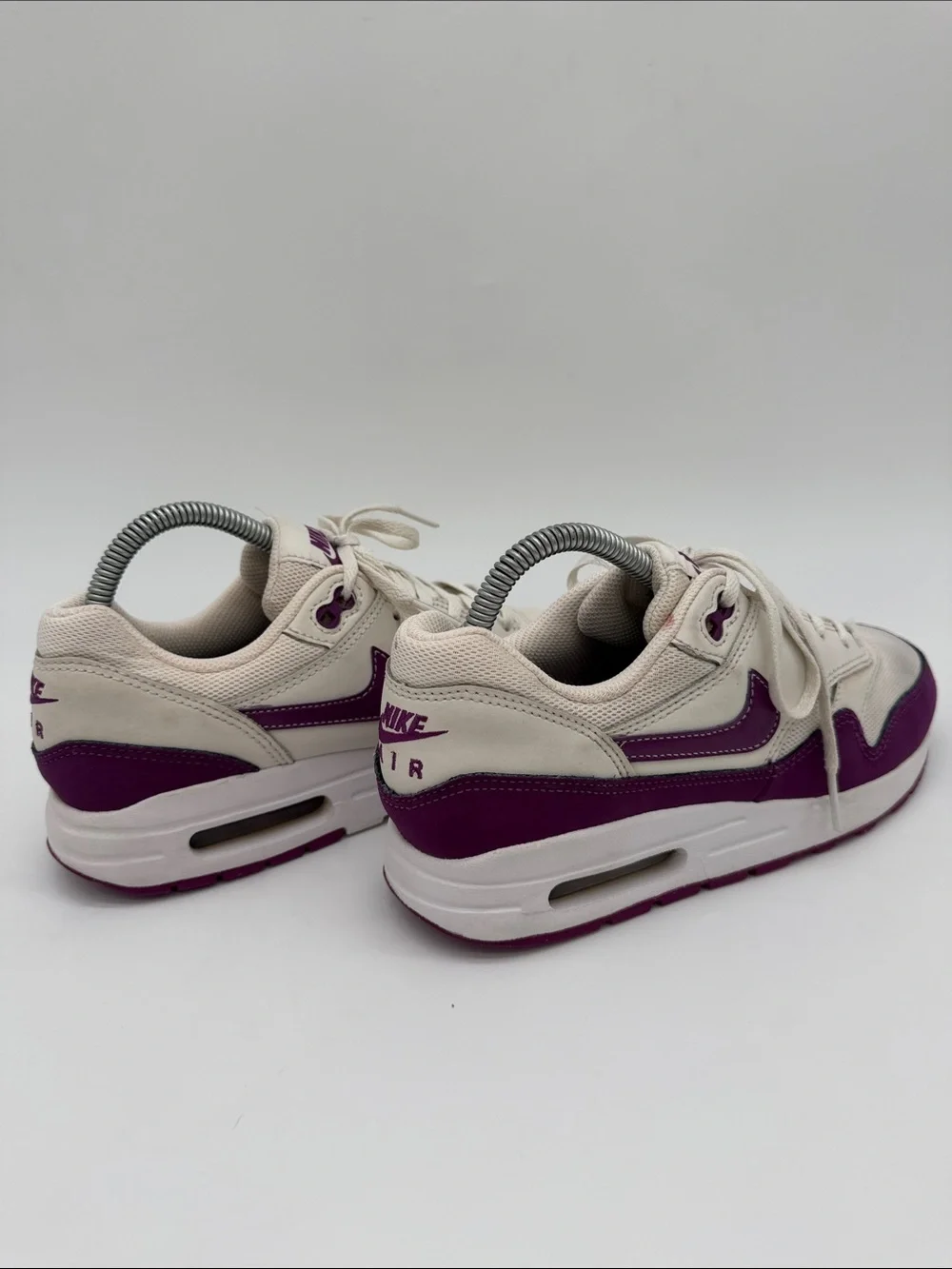 Nike Air Max 1 GS 'White Viotech' Youth Size 6